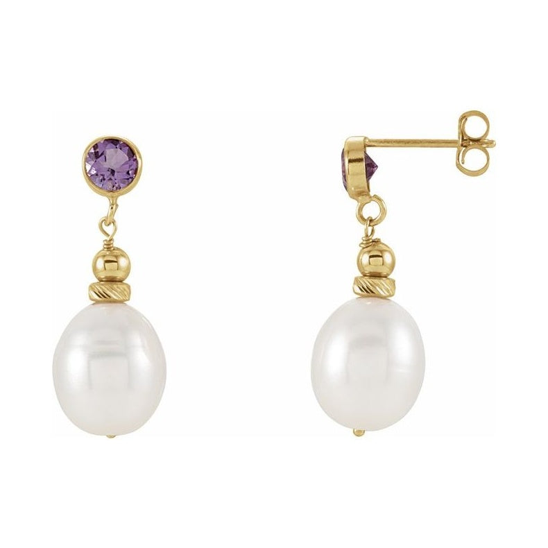 Accented Pearl Earrings
