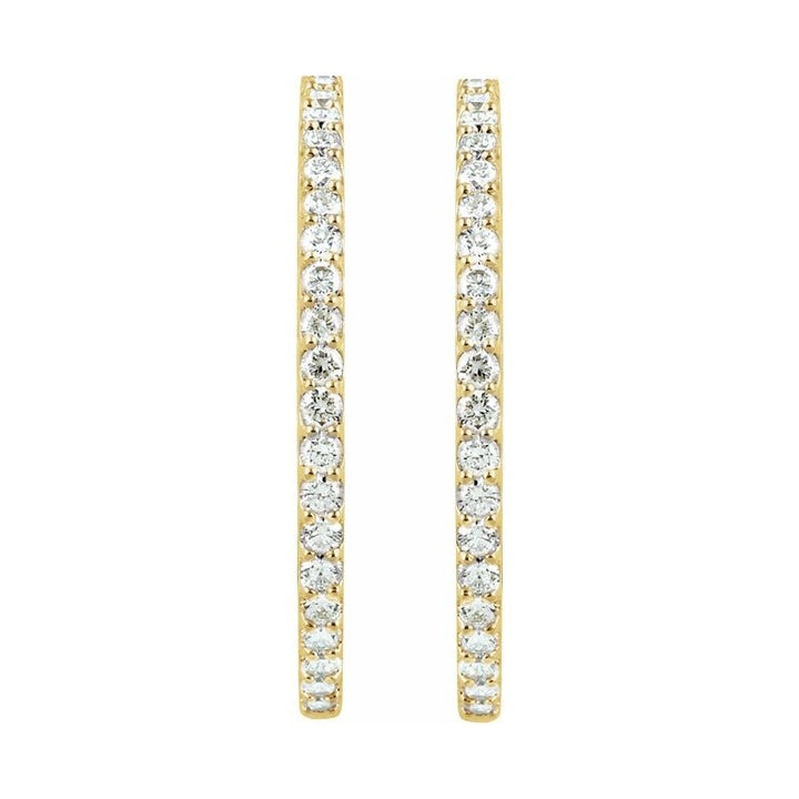 Inside-Outside Hoop Earrings