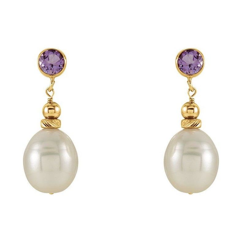 Accented Pearl Earrings