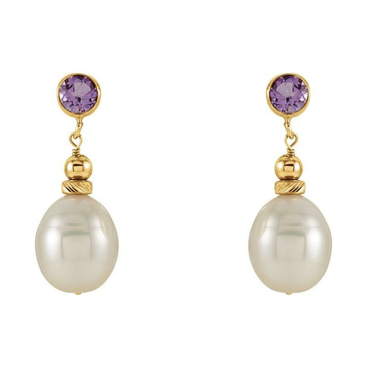 Accented Pearl Earrings