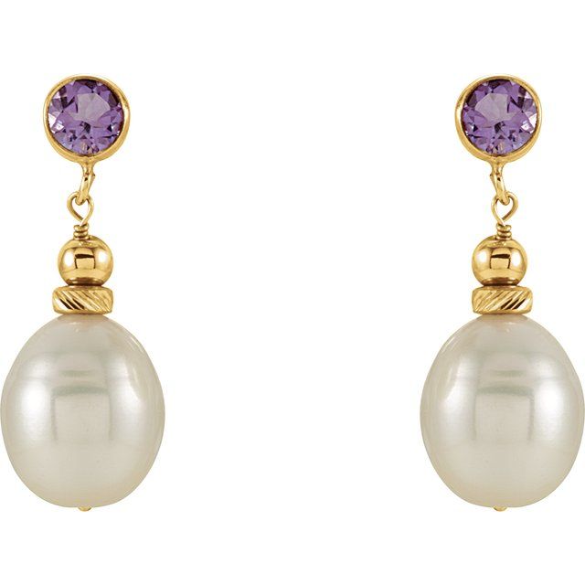 Accented Pearl Earrings