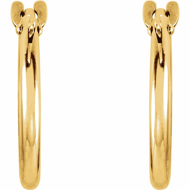 Youth Hoop Earrings