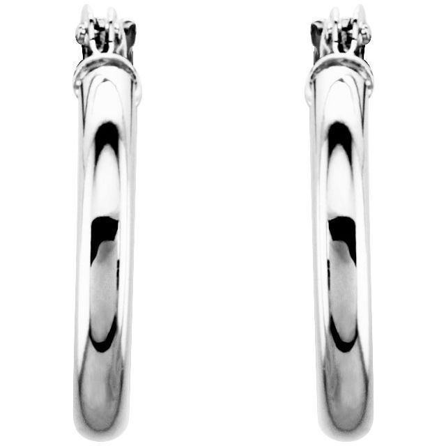 Tube Hoop Earrings