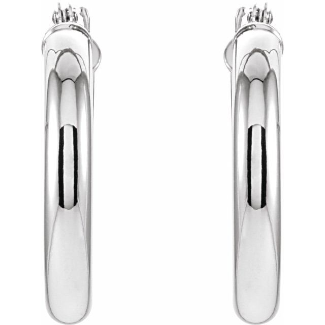 Tube Hoop Earrings