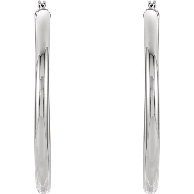 Tube Hoop Earrings