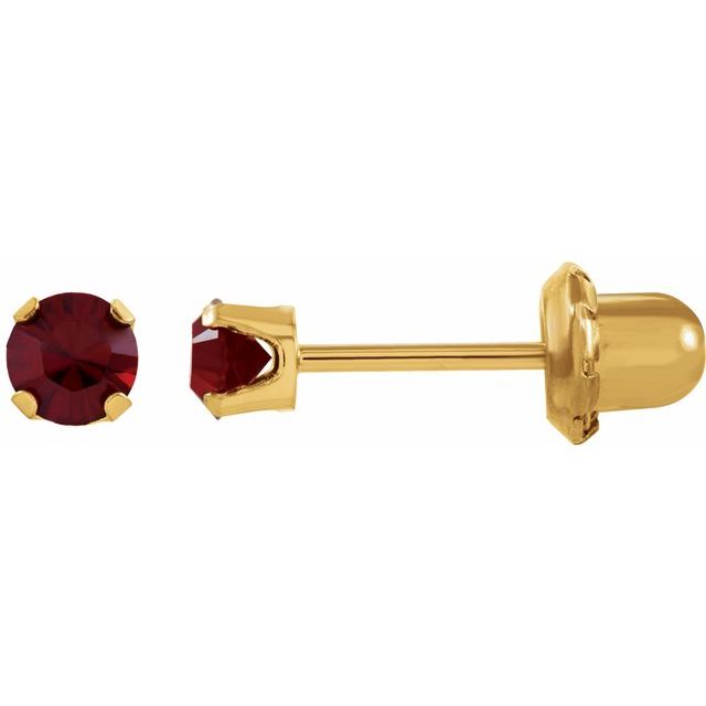 InvernessÂ® Piercing Birthstone Stud Earrings