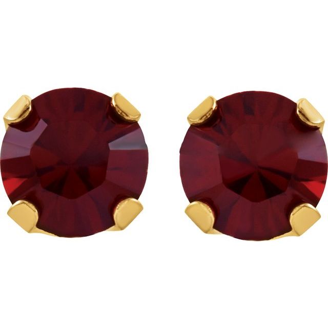 InvernessÂ® Piercing Birthstone Stud Earrings
