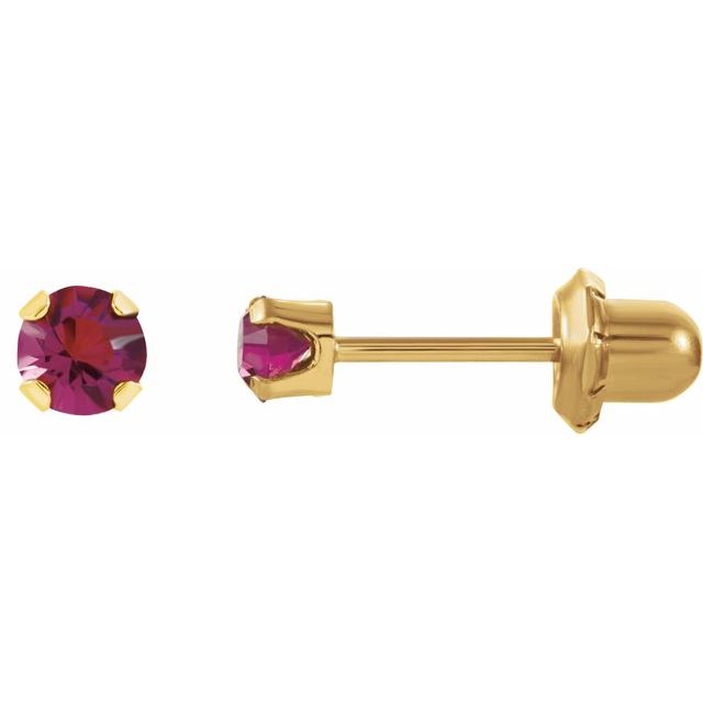 InvernessÂ® Piercing Birthstone Stud Earrings