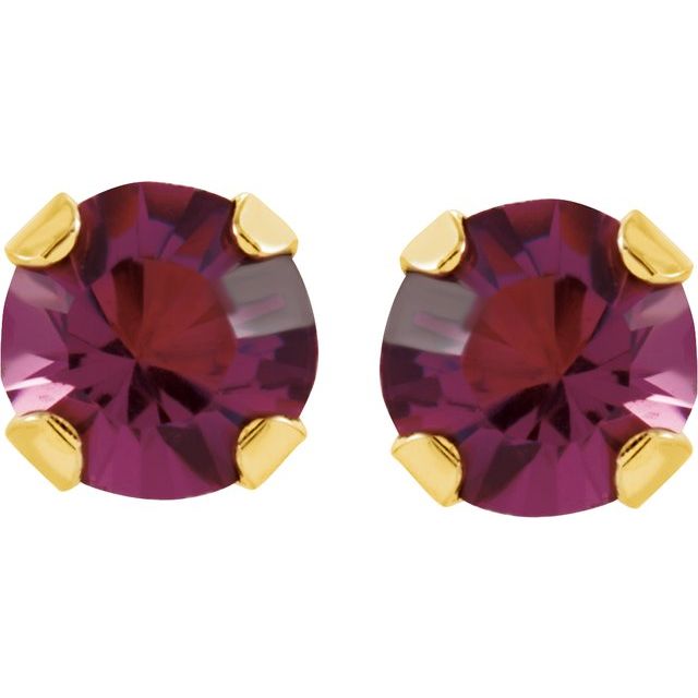 InvernessÂ® Piercing Birthstone Stud Earrings