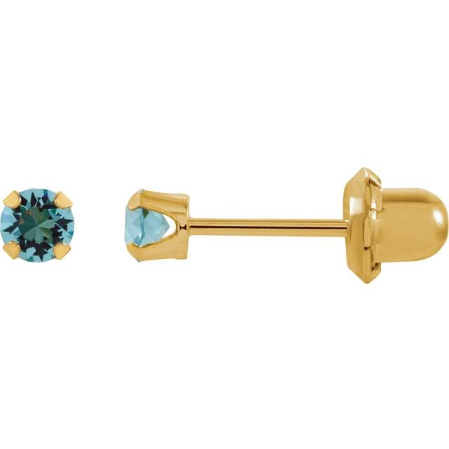 InvernessÂ® Piercing Birthstone Stud Earrings
