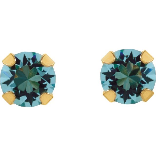 InvernessÂ® Piercing Birthstone Stud Earrings