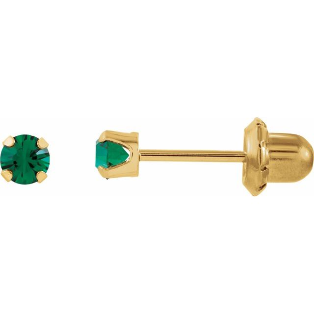 InvernessÂ® Piercing Birthstone Stud Earrings