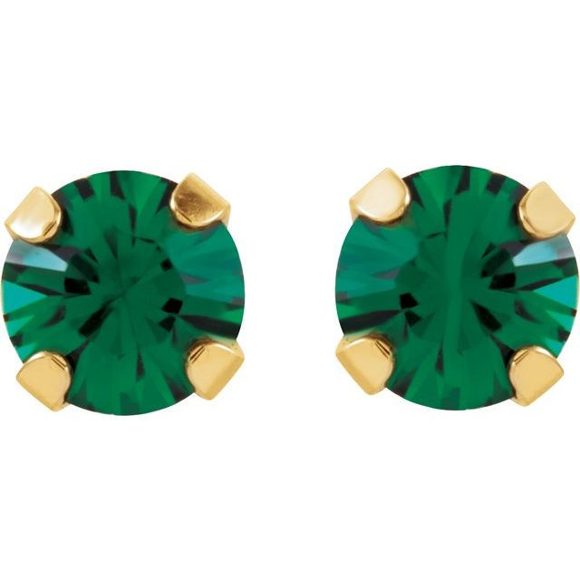 InvernessÂ® Piercing Birthstone Stud Earrings