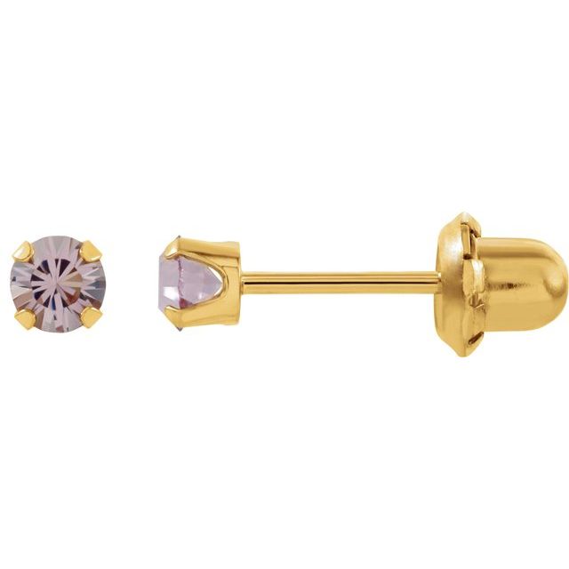 InvernessÂ® Piercing Birthstone Stud Earrings