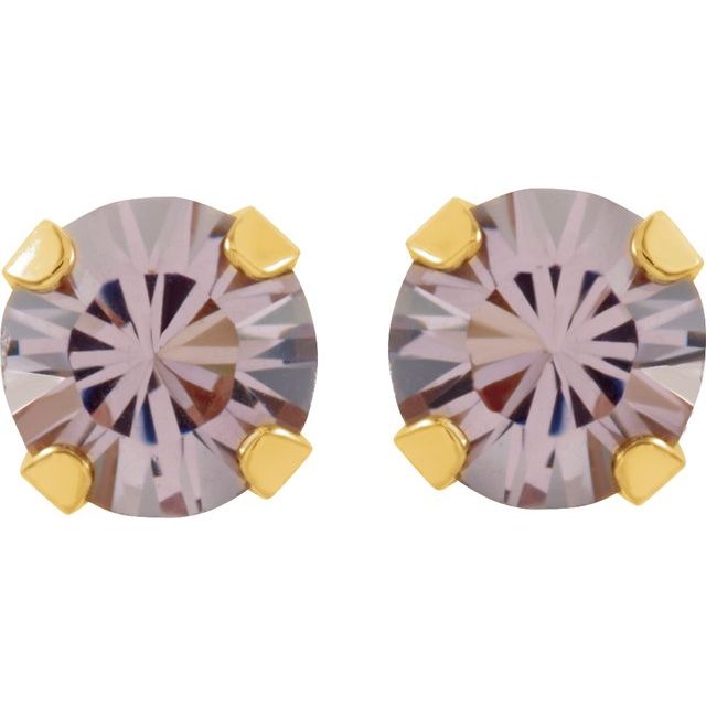 InvernessÂ® Piercing Birthstone Stud Earrings