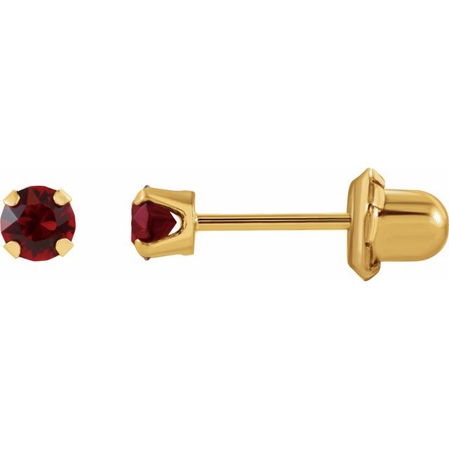 InvernessÂ® Piercing Birthstone Stud Earrings