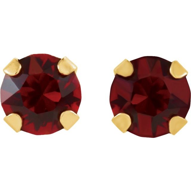 InvernessÂ® Piercing Birthstone Stud Earrings