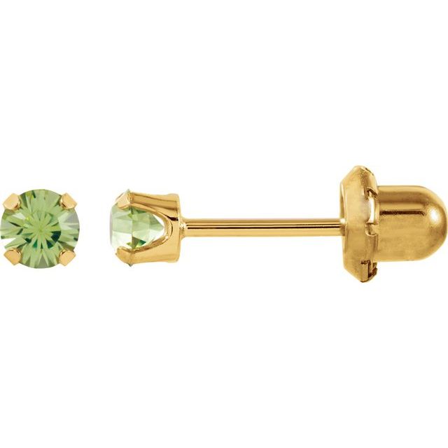 InvernessÂ® Piercing Birthstone Stud Earrings