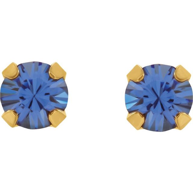 InvernessÂ® Piercing Birthstone Stud Earrings