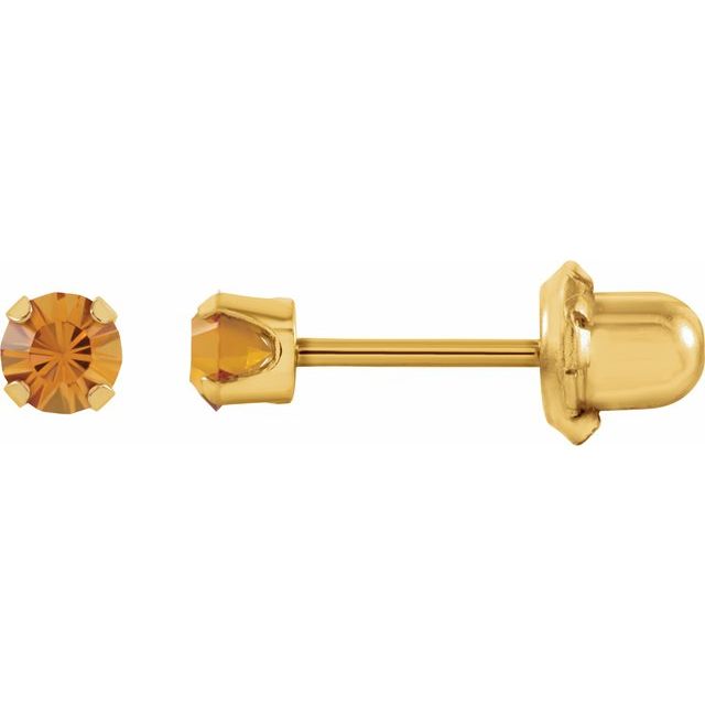 InvernessÂ® Piercing Birthstone Stud Earrings