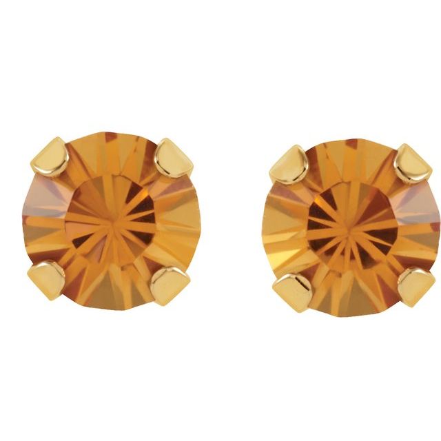 InvernessÂ® Piercing Birthstone Stud Earrings