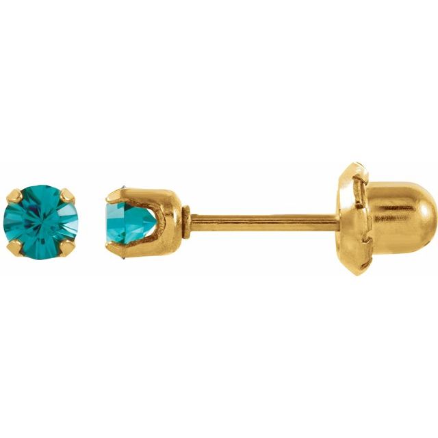 InvernessÂ® Piercing Birthstone Stud Earrings