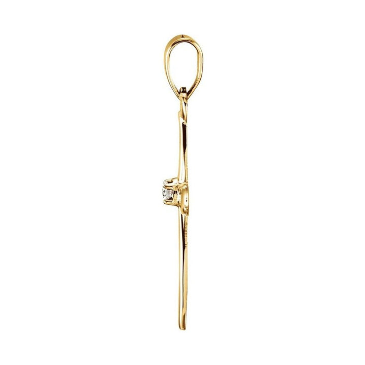 Accented Cross Pendant