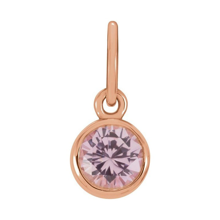 Posh Mommy® Imitation Birthstone Charm/Pendant