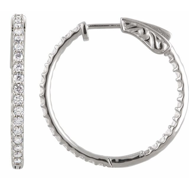 Inside-Outside Hoop Earrings