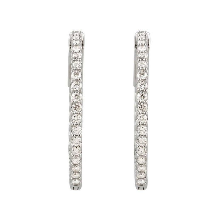 Inside-Outside Hoop Earrings