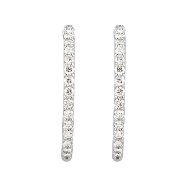 Inside-Outside Hoop Earrings
