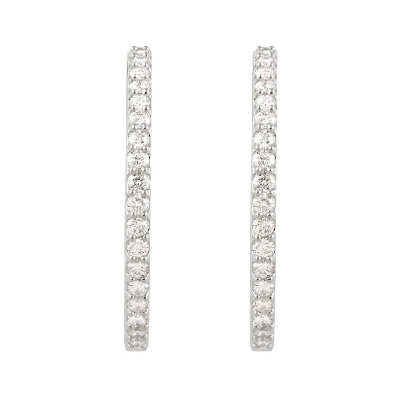 Inside-Outside Hoop Earrings
