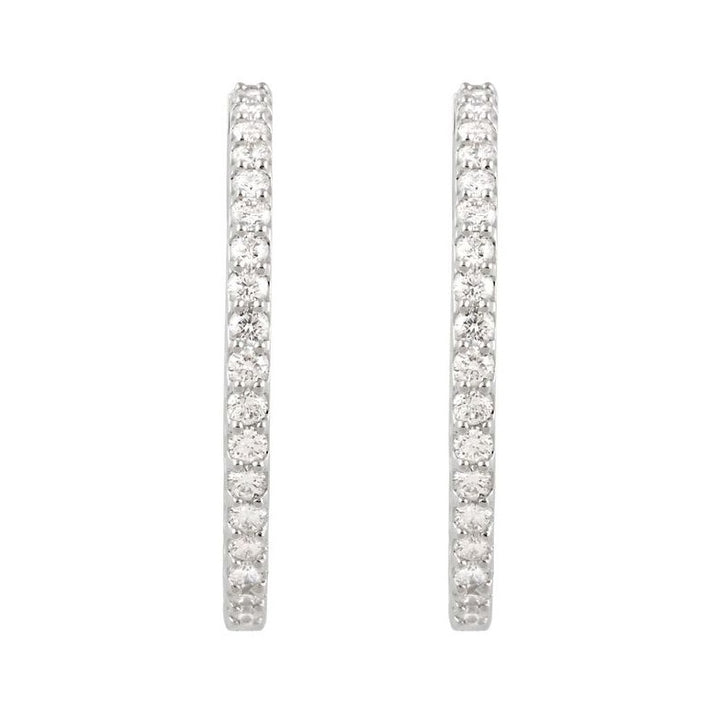Inside-Outside Hoop Earrings