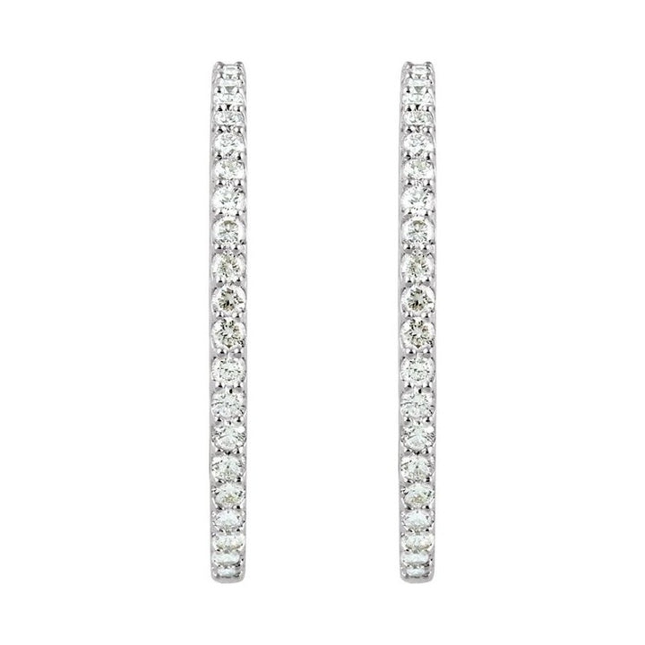 Inside-Outside Hoop Earrings