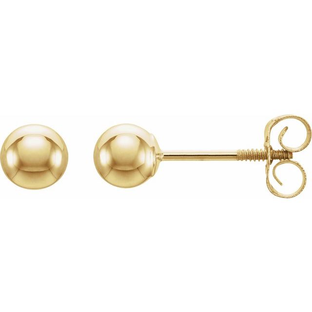 Youth Ball Stud Earrings