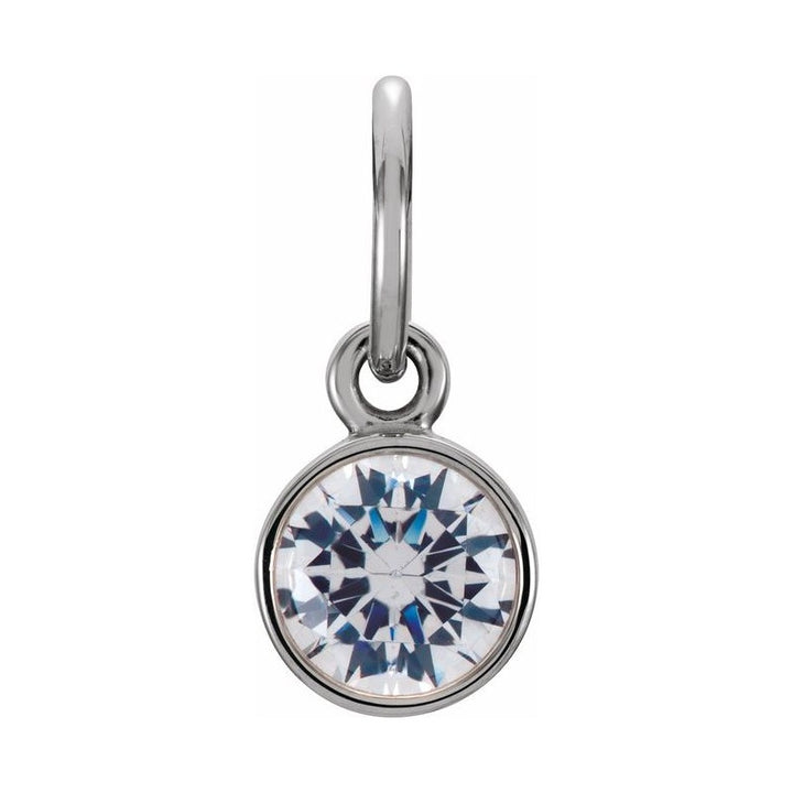 Posh Mommy® Imitation Birthstone Charm/Pendant
