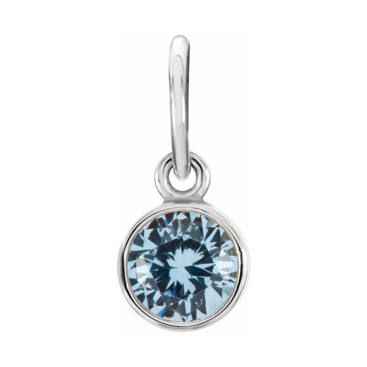 Posh Mommy® Imitation Birthstone Charm/Pendant