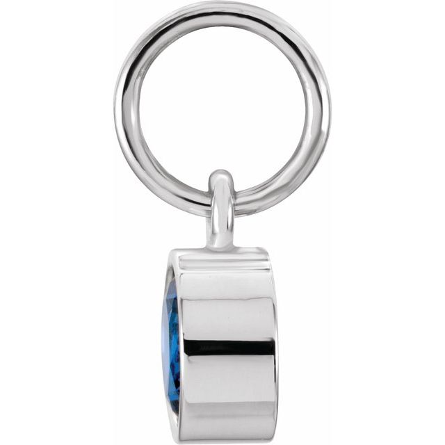 Posh Mommy® Imitation Birthstone Charm/Pendant