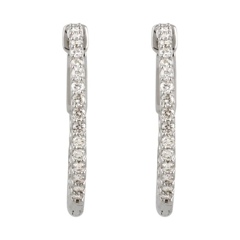 Inside-Outside Hoop Earrings