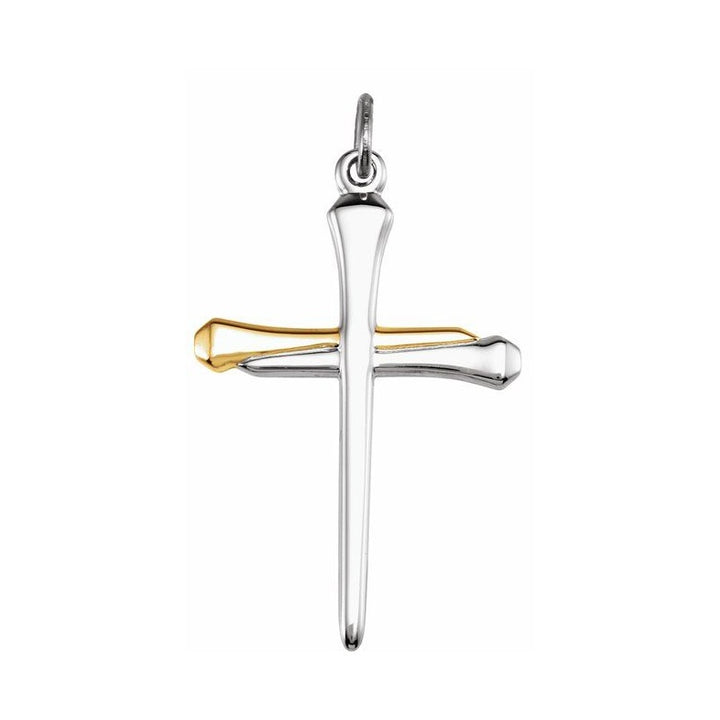 Nail Cross Necklace