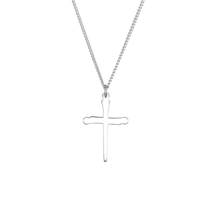 Nail Cross Necklace
