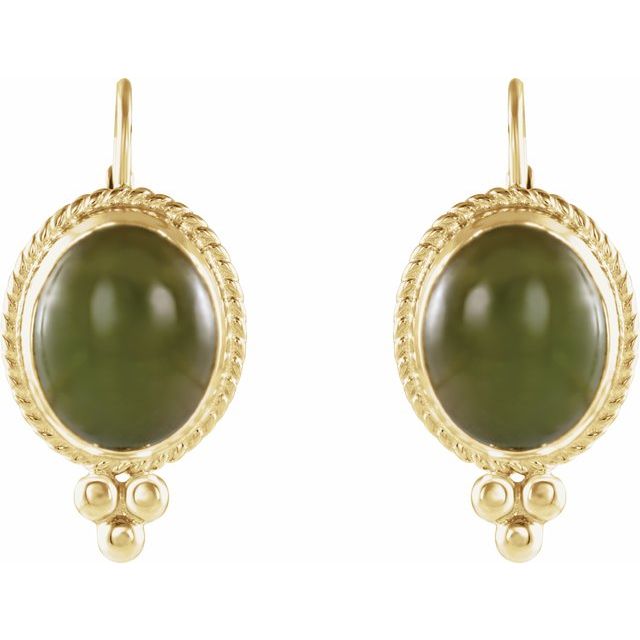 Cabochon Earrings