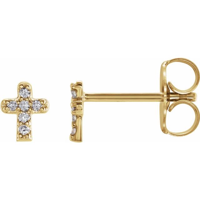 Youth Cross Earrings