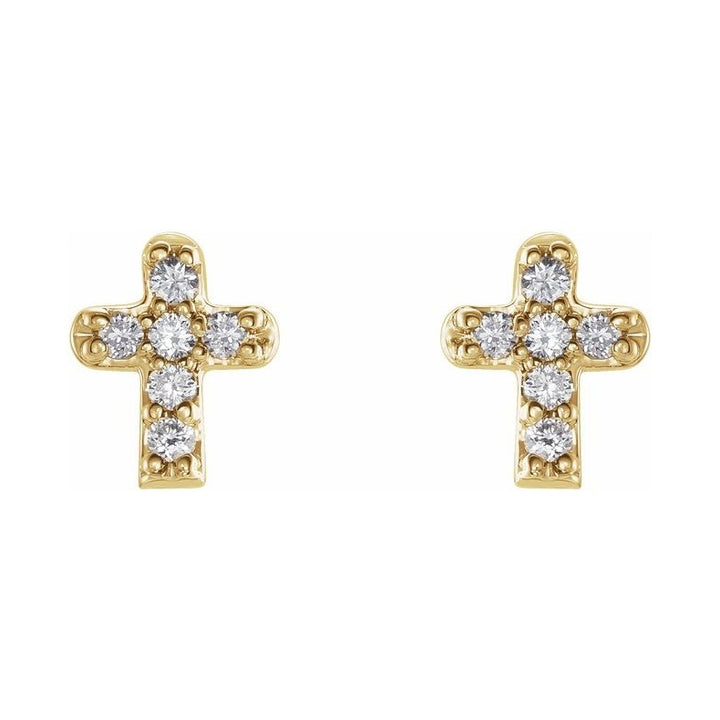 Youth Cross Earrings