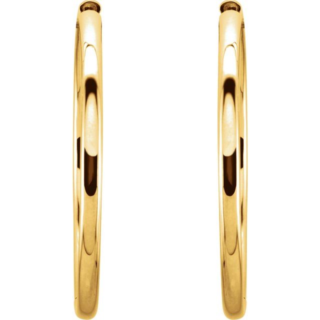 Hinged Hoop Earrings