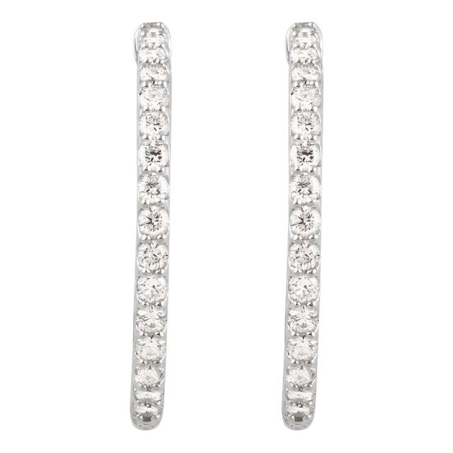 Inside-Outside Hoop Earrings
