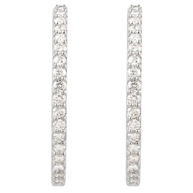 Inside-Outside Hoop Earrings