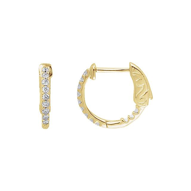 Inside-Outside Hoop Earrings