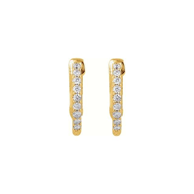 Inside-Outside Hoop Earrings