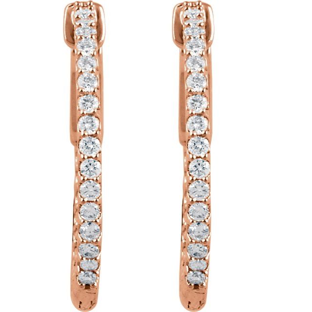 Inside-Outside Hoop Earrings